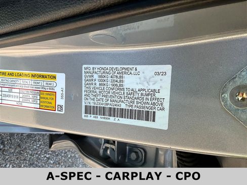 Used 2023 Acura Integra A-Spec FWD image 18