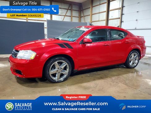 Used 2013 Dodge Avenger SXT w/ Sun/Sound Group FWD image 1