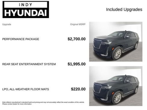 Used 2021 Cadillac Escalade Premium Luxury w/ Performance Package AWD/4WD image 4