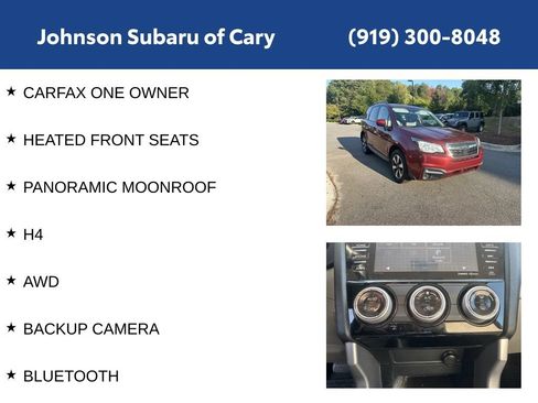 Used 2017 Subaru Forester 2.5i Premium w/ All-Weather Package AWD/4WD image 6