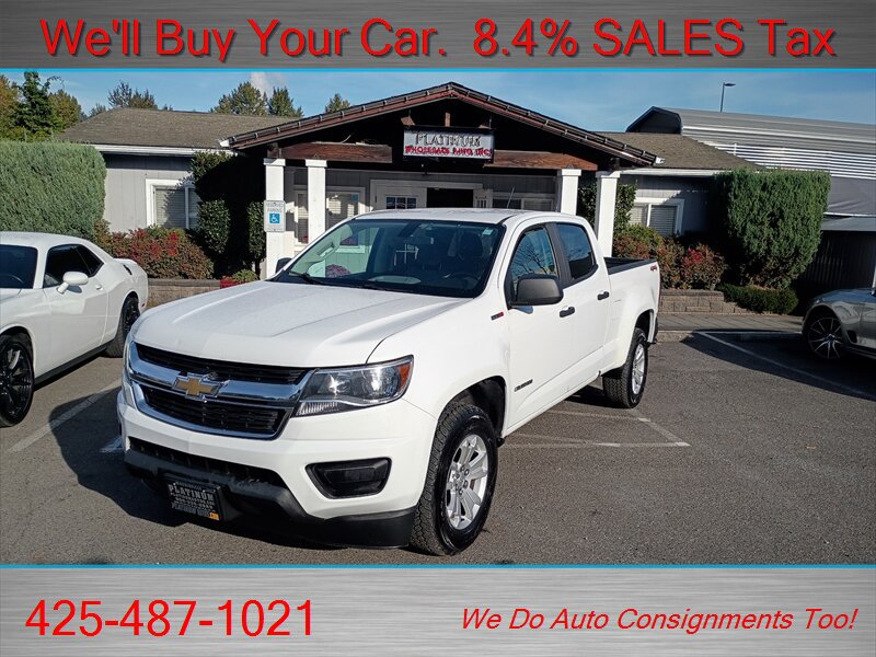 Used 2017 Chevrolet Colorado W/T w/ WT Convenience Package AWD/4WD image 1