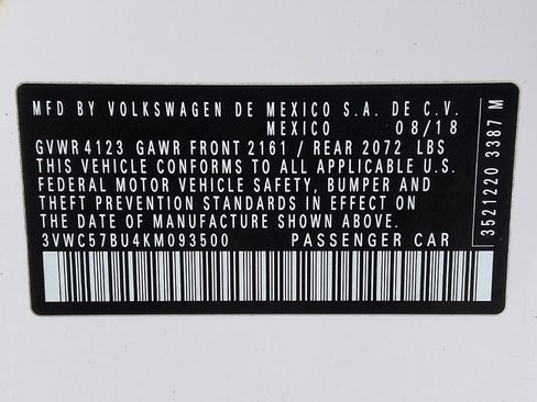 Used 2019 Volkswagen Jetta SE FWD image 33