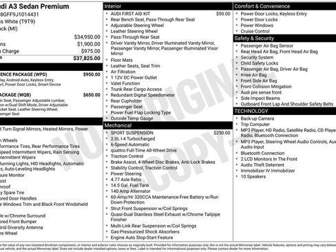 Used 2018 Audi A3 2.0T Premium w/ Convenience Package image 12