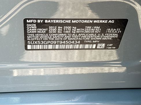 New 2026 BMW X3 xDrive30 w/ M Sport Package AWD/4WD image 43