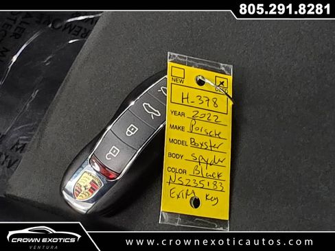 Used 2022 Porsche 718 Boxster Spyder RWD image 20