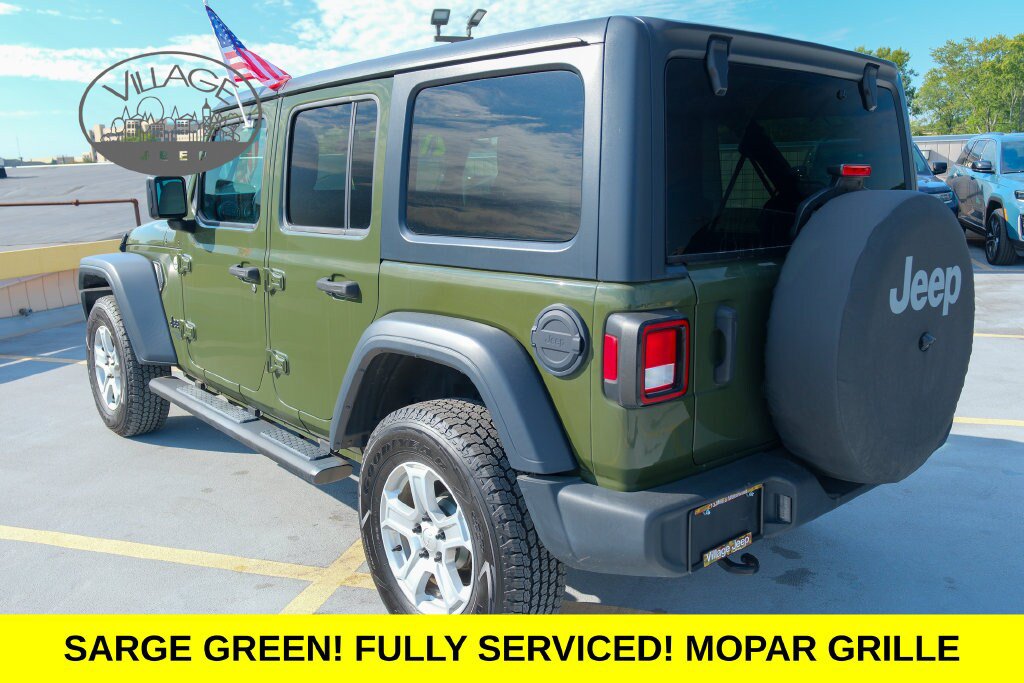 Used 2021 Jeep Wrangler Unlimited Sport AWD/4WD image 8