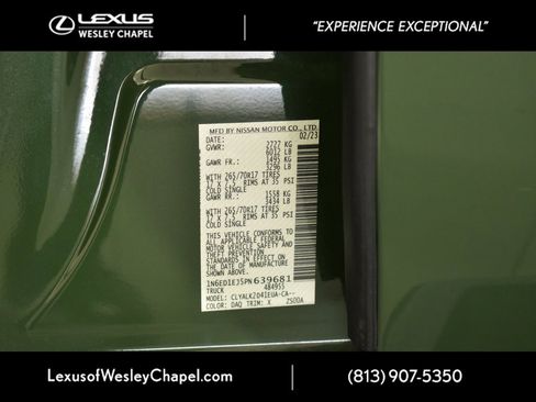 Used 2023 Nissan Frontier Pro-X w/ Pro Convenience Package image 39