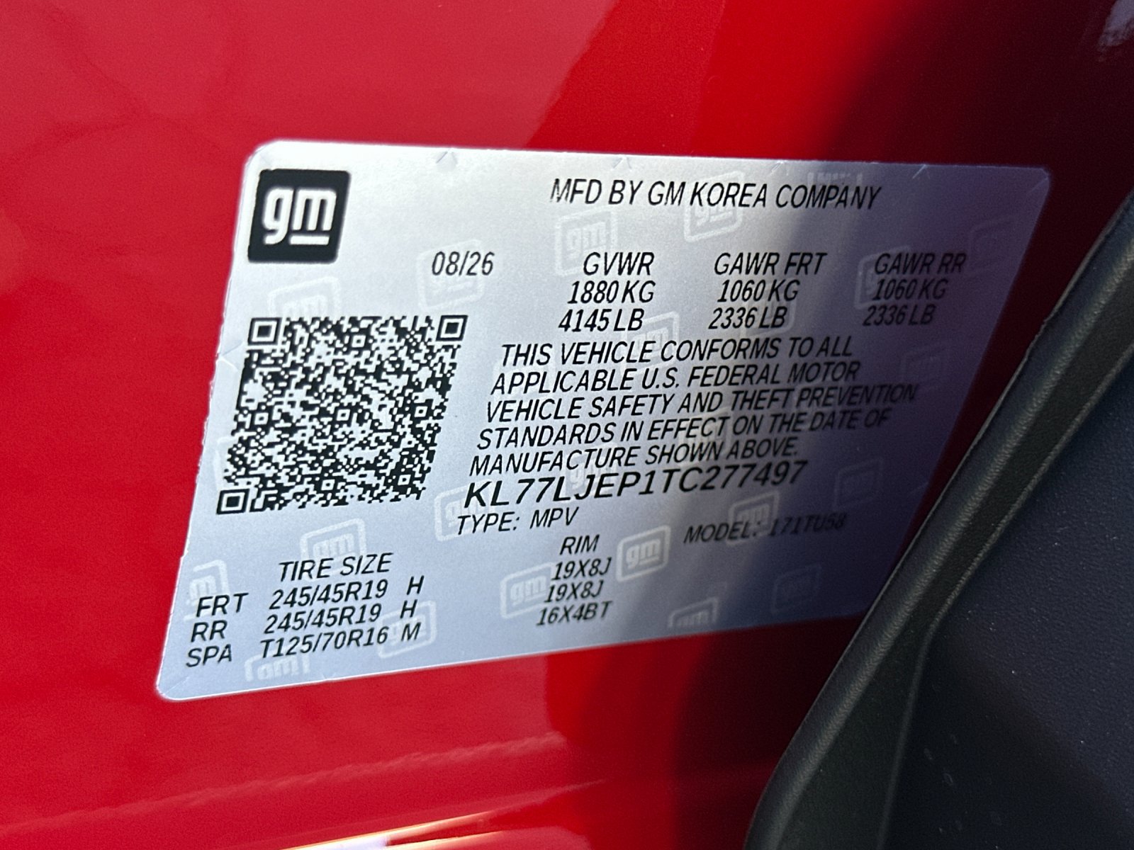 New 2026 Chevrolet Trax RS w/ Driver Confidence Package FWD image 28