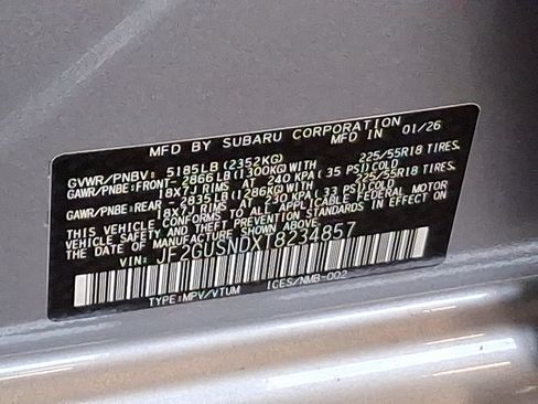 New 2026 Subaru Crosstrek 2.5i Limited w/ Crosstrek Mirror Package AWD/4WD image 15