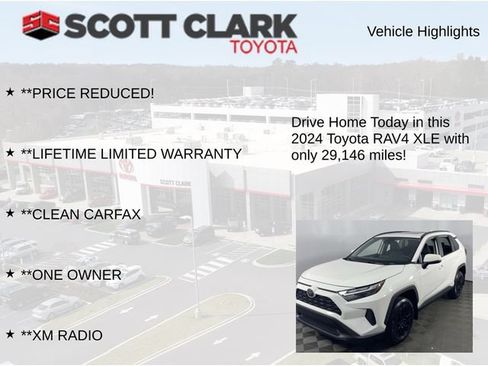 Used 2024 Toyota RAV4 XLE w/ Convenience Package FWD image 12
