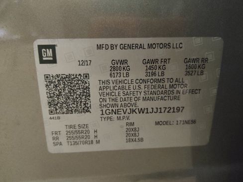 Used 2018 Chevrolet Traverse Premier AWD/4WD image 33