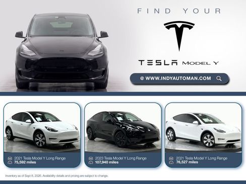 Used 2021 Tesla Model Y Long Range AWD/4WD image 18