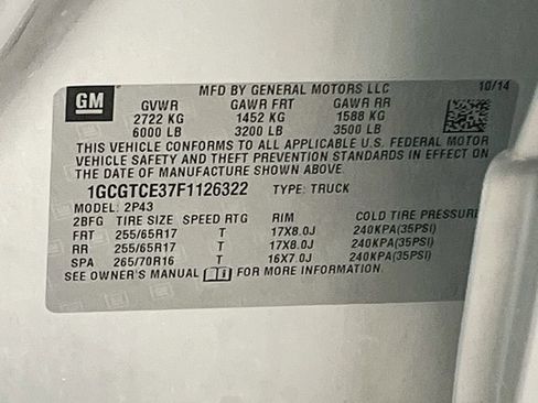Used 2015 Chevrolet Colorado Z71 AWD/4WD image 31