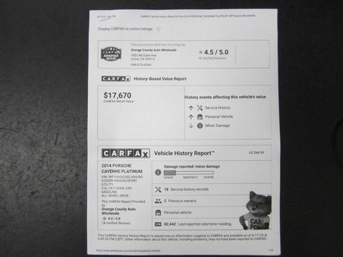 Used 2014 Porsche Cayenne Platinum Edition image 41