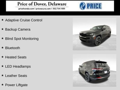 Used 2023 Jeep Grand Cherokee L Limited w/ Black Appearance Package AWD/4WD image 2