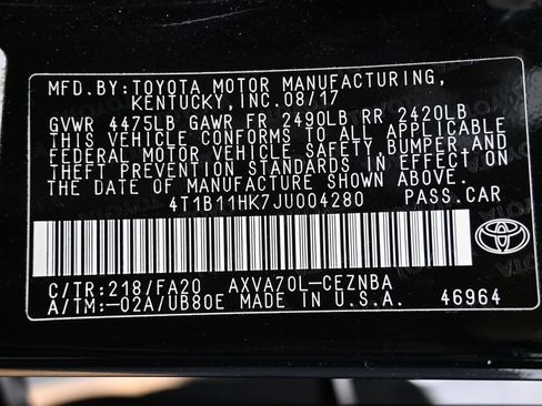 Used 2018 Toyota Camry LE FWD image 35