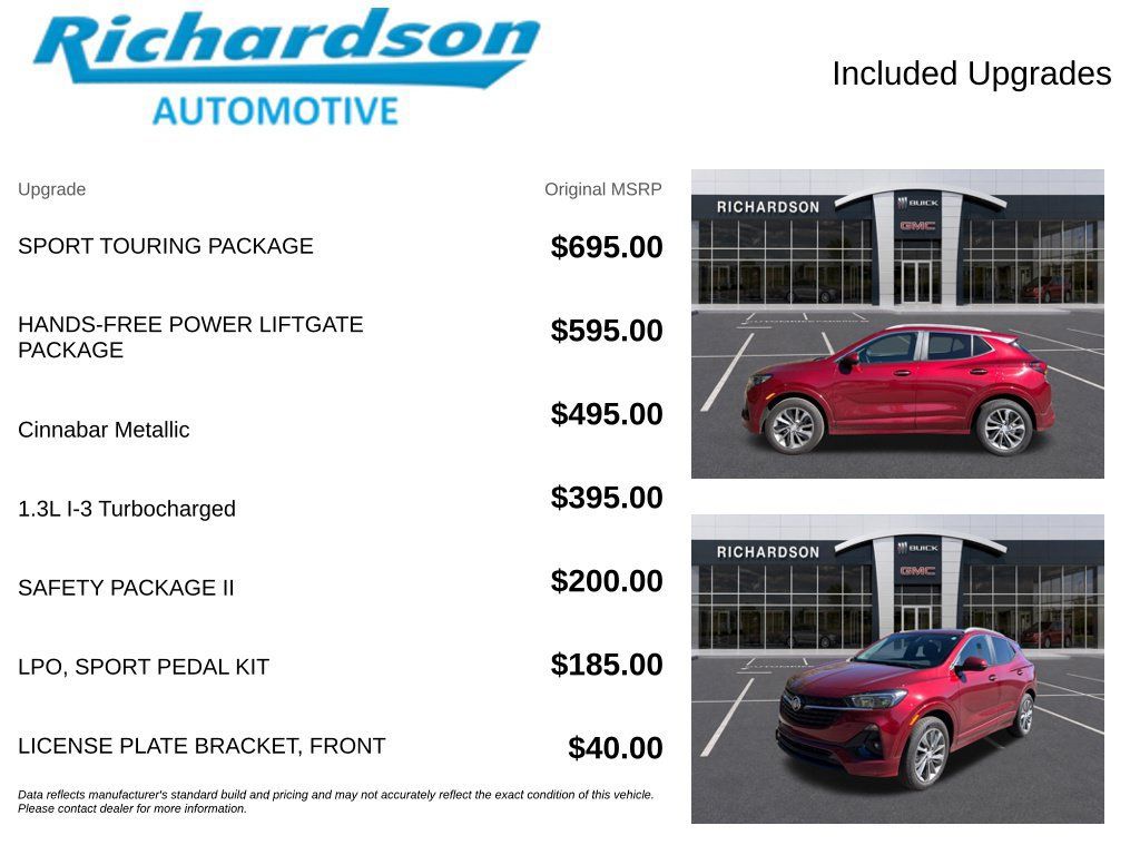 Used 2023 Buick Encore GX Select w/ Sport Touring Package FWD image 6