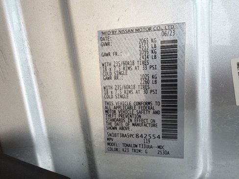 Used 2023 Nissan Rogue SV image 20