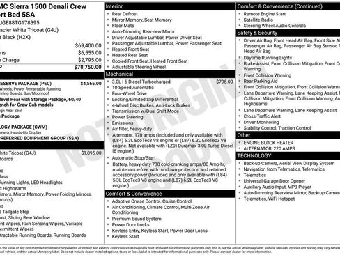 New 2026 GMC Sierra 1500 Denali w/ Denali Reserve Package AWD/4WD image 40