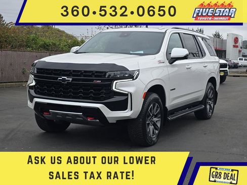 Used 2024 Chevrolet Tahoe Z71 w/ Luxury Package AWD/4WD image 1