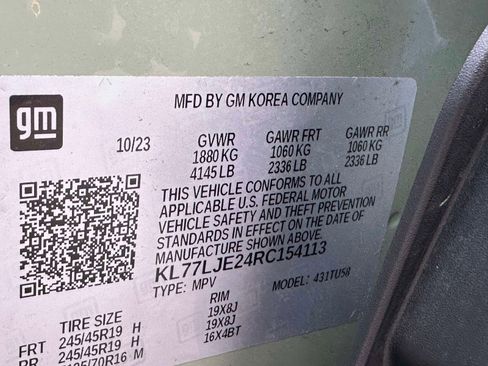 Certified 2024 Chevrolet Trax RS w/ Driver Confidence Package image 35