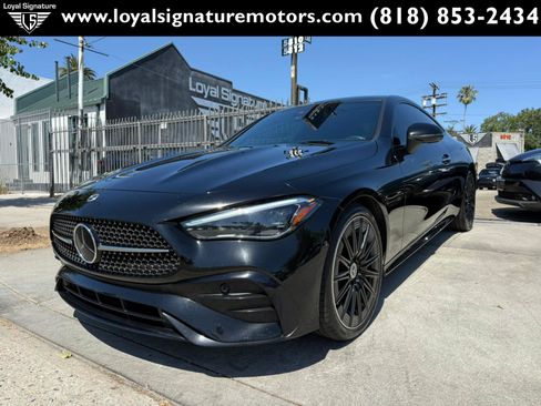 Used 2024 Mercedes-Benz CLE 450 4MATIC Coupe w/ Driver Assistance Package image 3