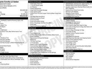 Used 2025 Toyota Corolla LE video 1