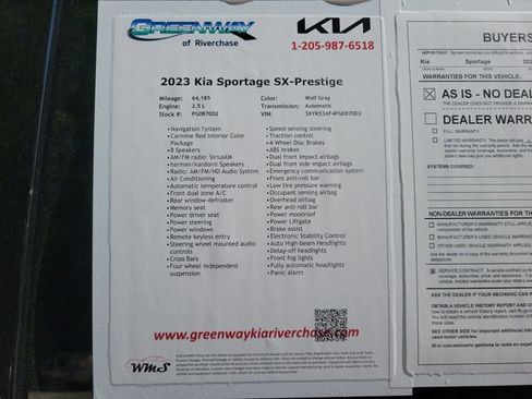 Used 2023 Kia Sportage SX FWD image 33