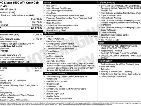 Used 2023 GMC Sierra 1500 AT4 w/ AT4 Premium Package AWD/4WD image 40