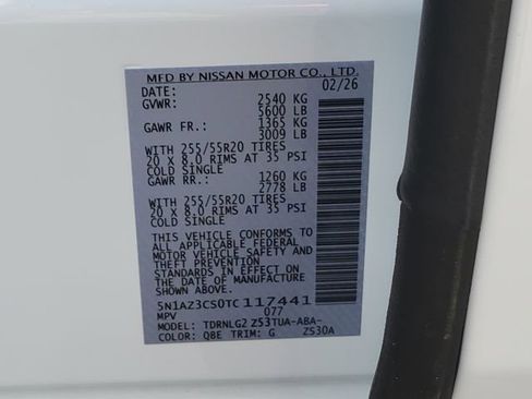New 2026 Nissan Murano SL AWD/4WD image 13