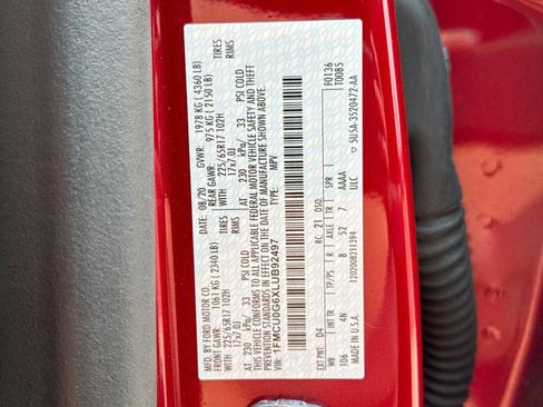 Certified 2020 Ford Escape SE FWD image 36