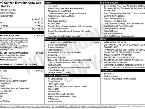 Used 2023 GMC Canyon Elevation w/ Convenience Package image 24