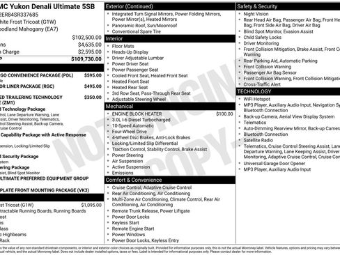 Used 2025 GMC Yukon Denali Ultimate AWD/4WD image 3