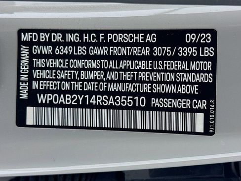 Certified 2024 Porsche Taycan 4S AWD/4WD image 32