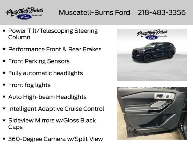 Certified 2023 Ford Explorer ST w/ Equipment Group 401A AWD/4WD image 16