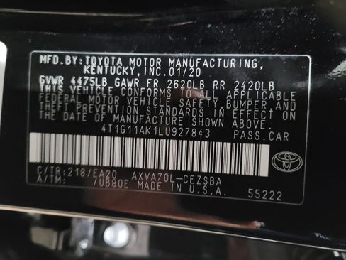 Used 2020 Toyota Camry SE image 33