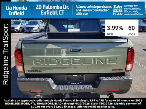 New 2026 Honda Ridgeline TrailSport image 4