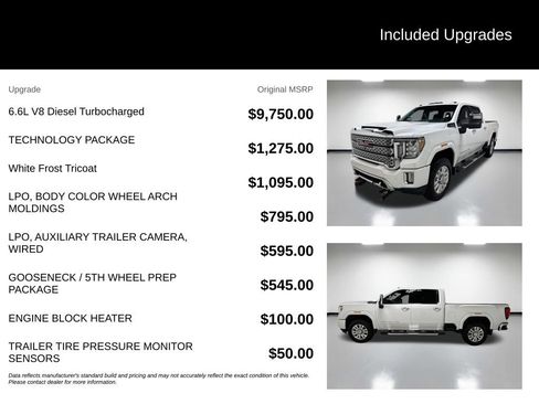 Used 2022 GMC Sierra 3500 Denali w/ Technology Package AWD/4WD image 7