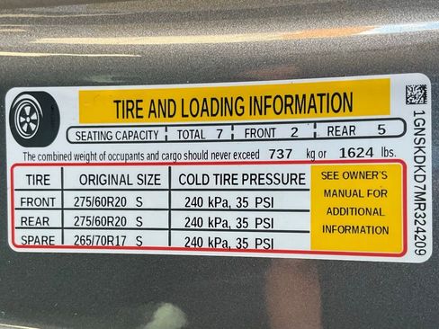 Used 2021 Chevrolet Suburban Z71 w/ Luxury Package AWD/4WD image 57