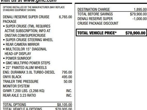 Certified 2024 GMC Sierra 1500 Denali image 3