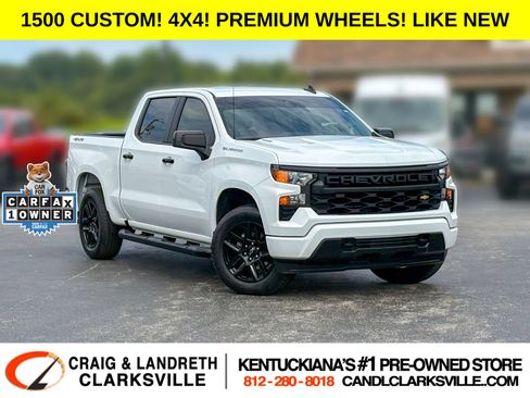 Used 2025 Chevrolet Silverado 1500 Custom AWD/4WD image 1