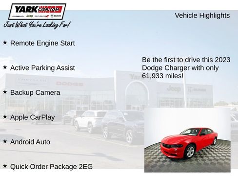 Certified 2023 Dodge Charger SXT image 12