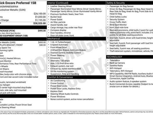 Used 2022 Buick Encore Preferred w/ Safety Package FWD image 21