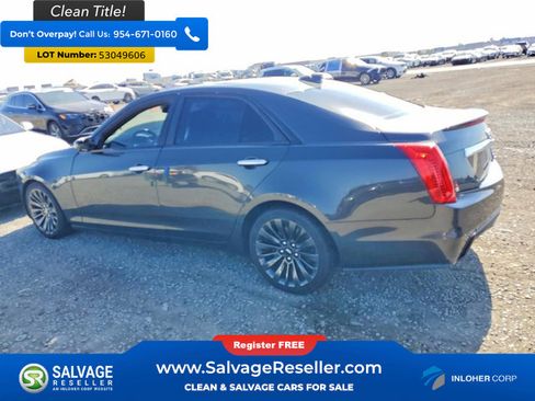 Used 2017 Cadillac CTS Luxury w/ Carbon Black Package RWD image 3