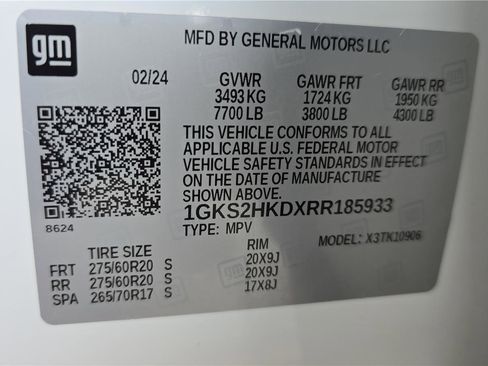 Used 2024 GMC Yukon XL AT4 w/ Technology Package image 29