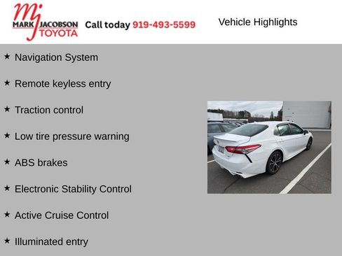 Used 2019 Toyota Camry SE image 5