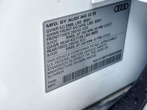 Certified 2025 Audi Q7 3.0T Prestige w/ Prestige Package image 30