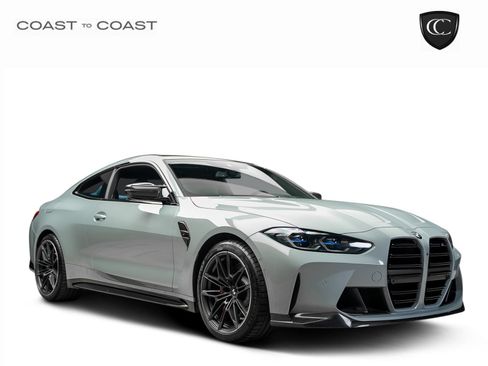 Used 2021 BMW M4 Coupe w/ M Carbon Exterior Package RWD image 1