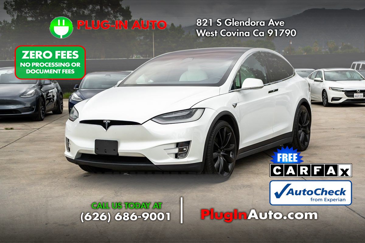 Used 2020 Tesla Model X Long Range AWD/4WD image 1