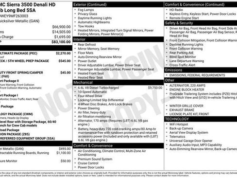 Used 2021 GMC Sierra 3500 Denali w/ Denali Ultimate Package image 26